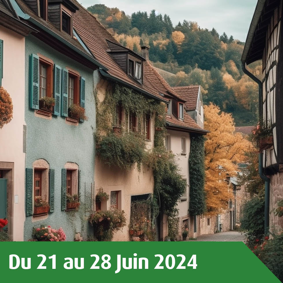 Du 21 au 28 juin 2024 en Alsace